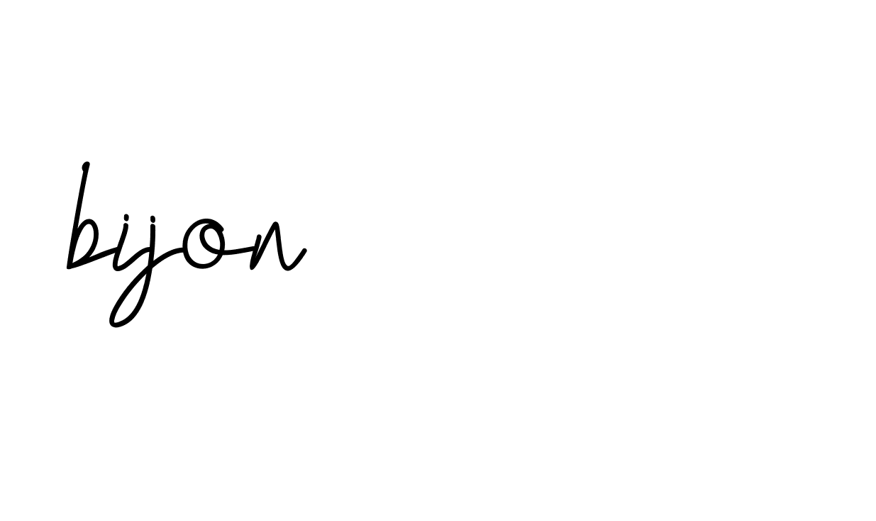 Signature of bijon