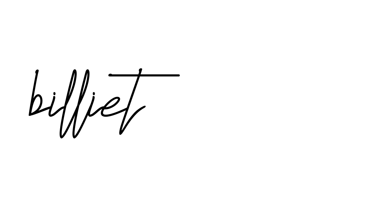 Signature of billiet