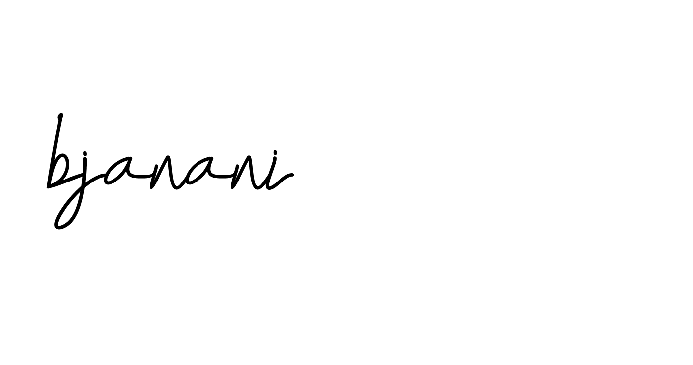 Signature of bjanani