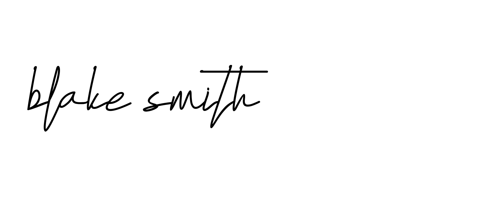 Signature of blake-smith