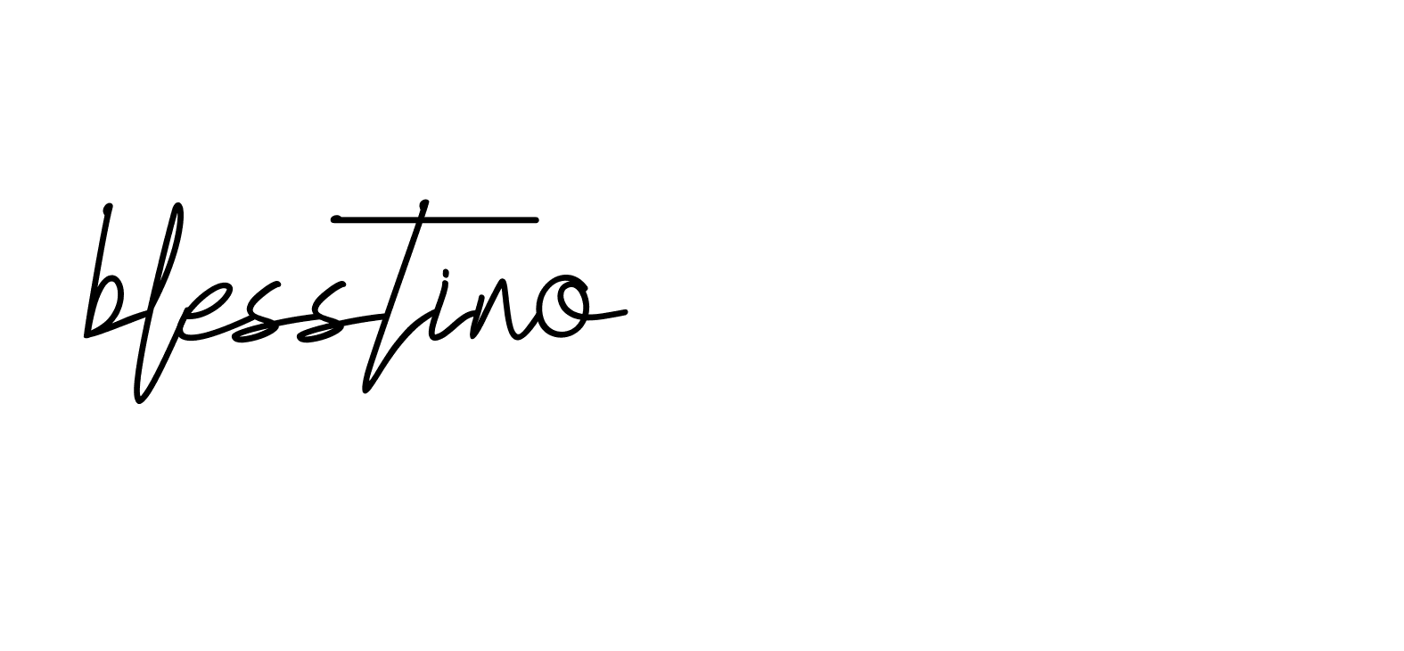 Signature of blesstino-