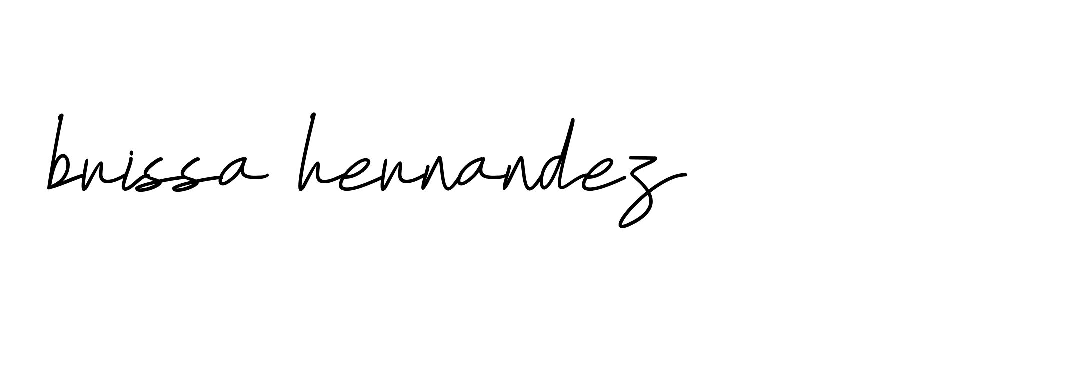 Signature of brissa-hernandez