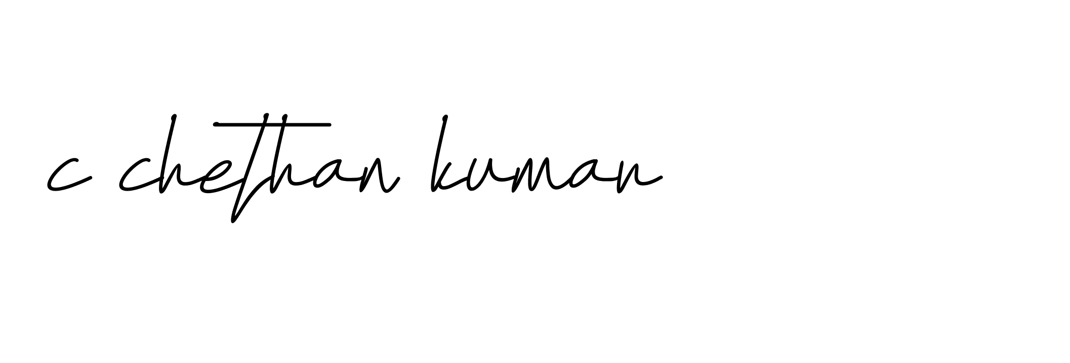 Signature of c-chethan-kumar