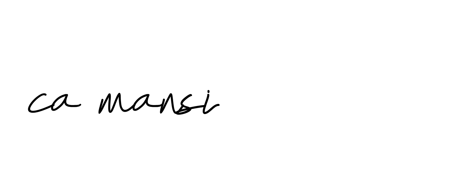 Signature of ca-mansi