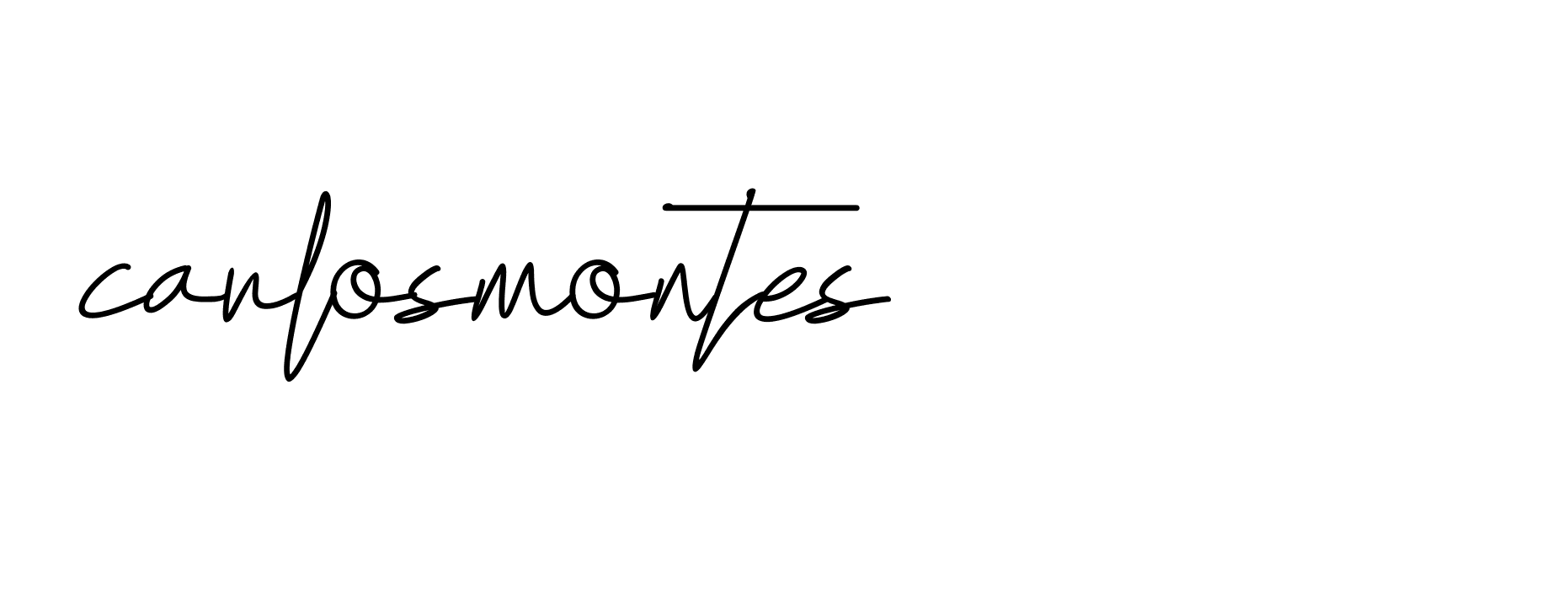 Signature of carlosmontes