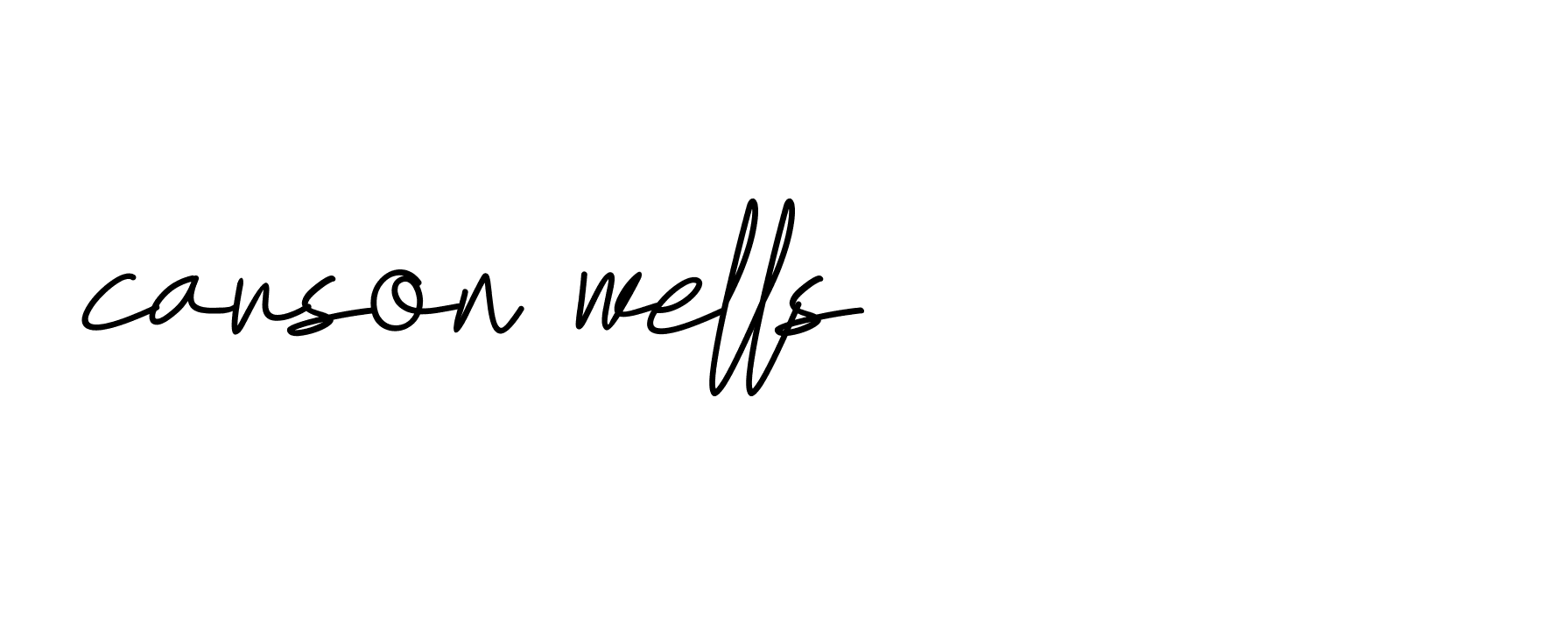 Signature of carson-wells