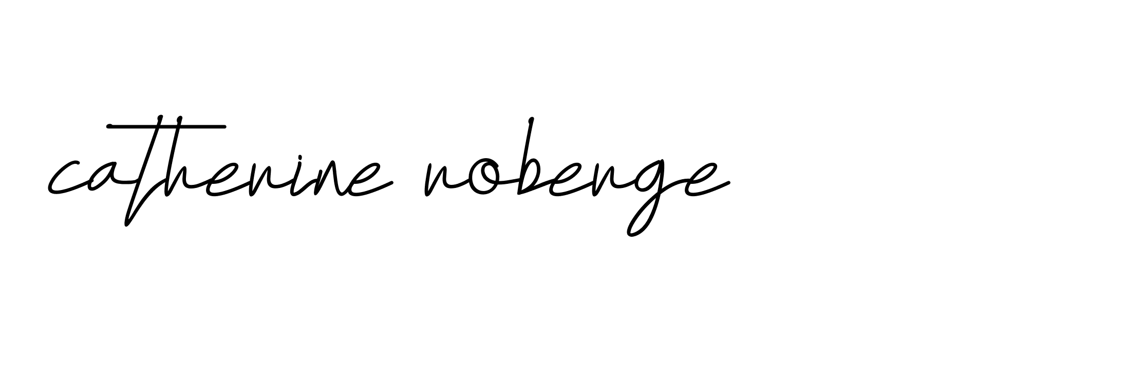 Signature of catherine-roberge