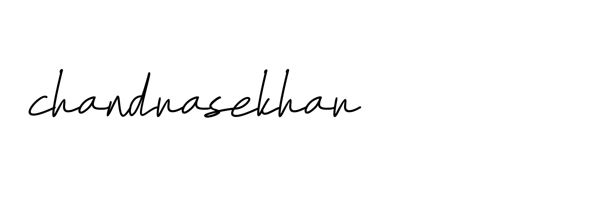 Signature of chandrasekhar