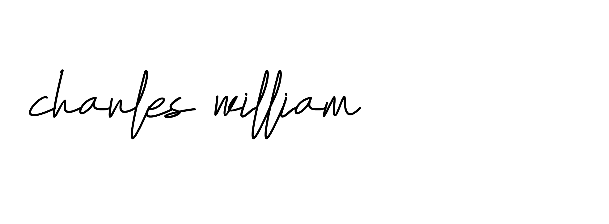 Signature of charles-william