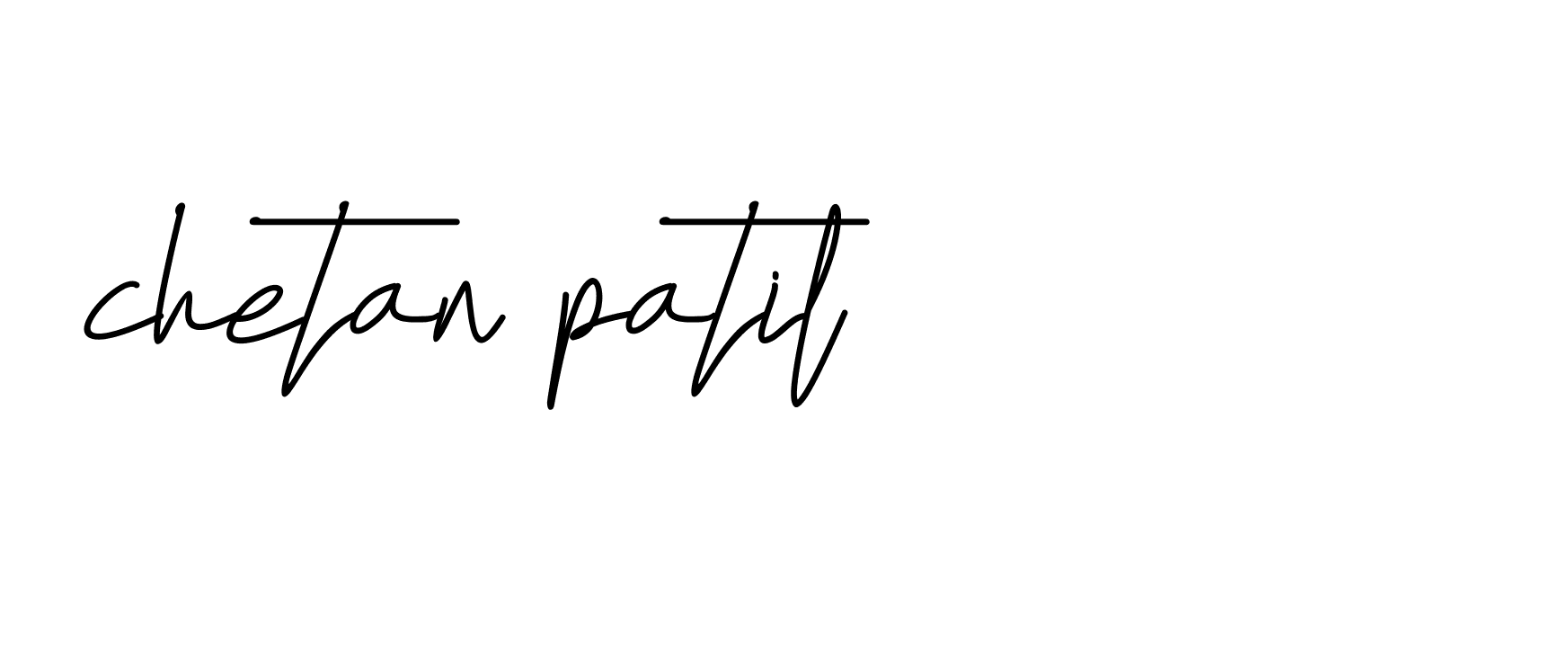 Signature of chetan-patil