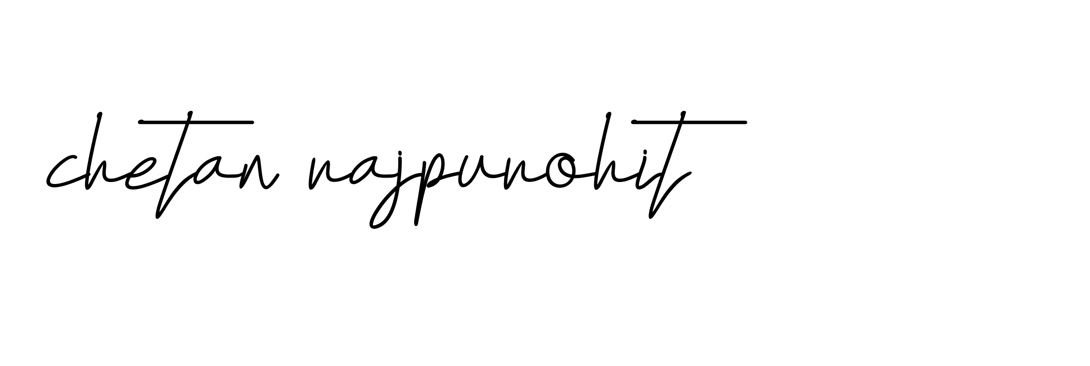 Signature of chetan-rajpurohit