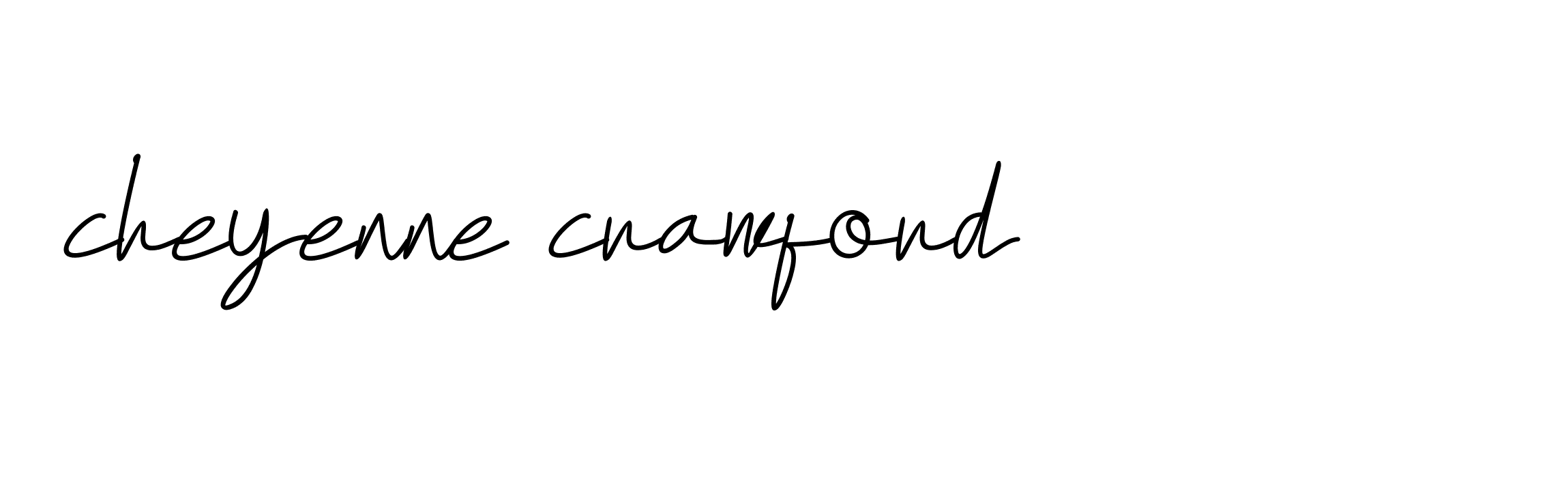 Signature of cheyenne-crawford