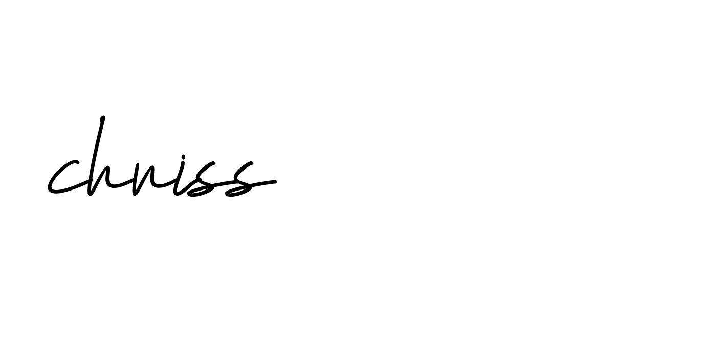 Signature of chriss-