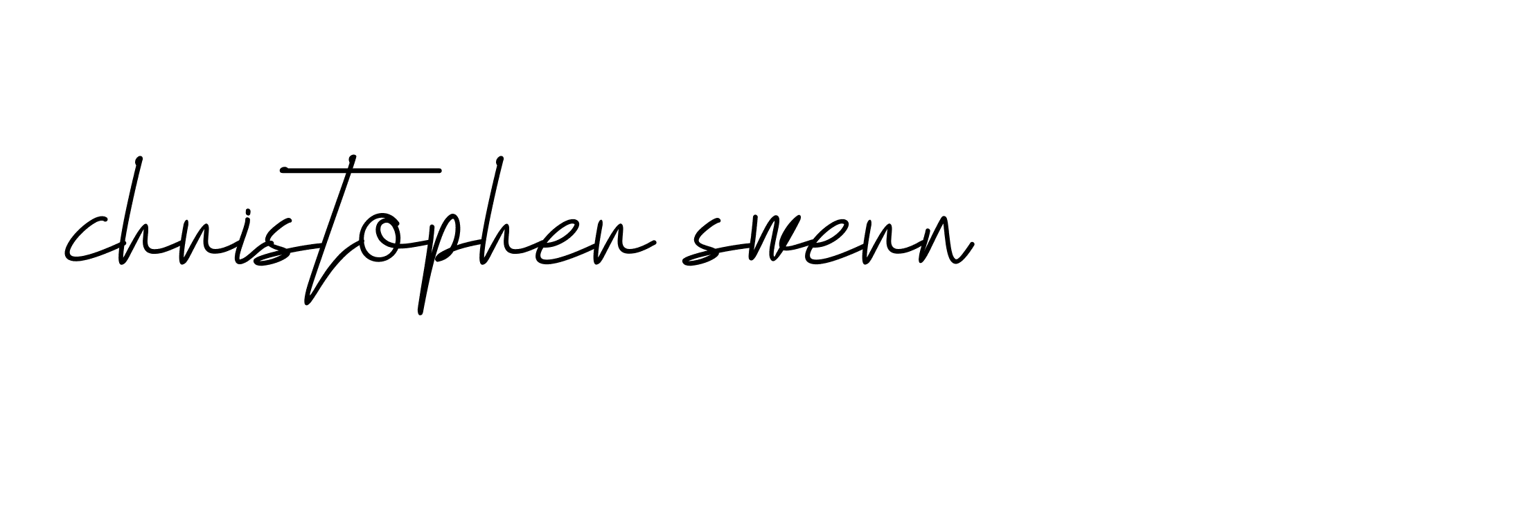 Signature of christopher-swern