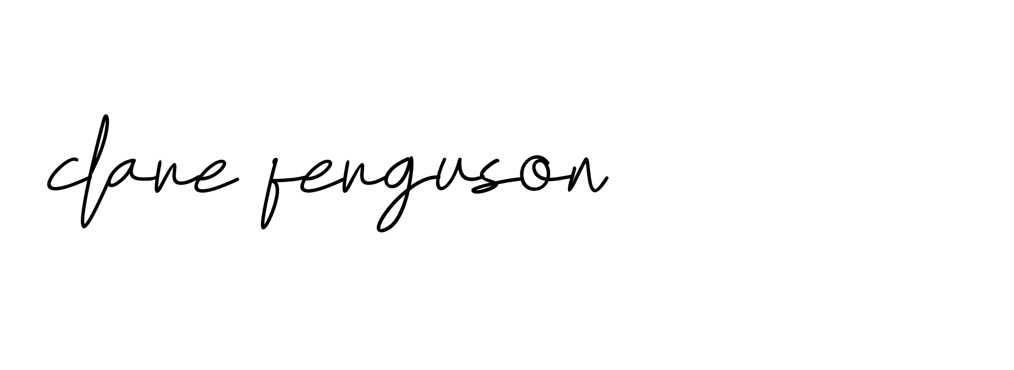 Signature of clare-ferguson