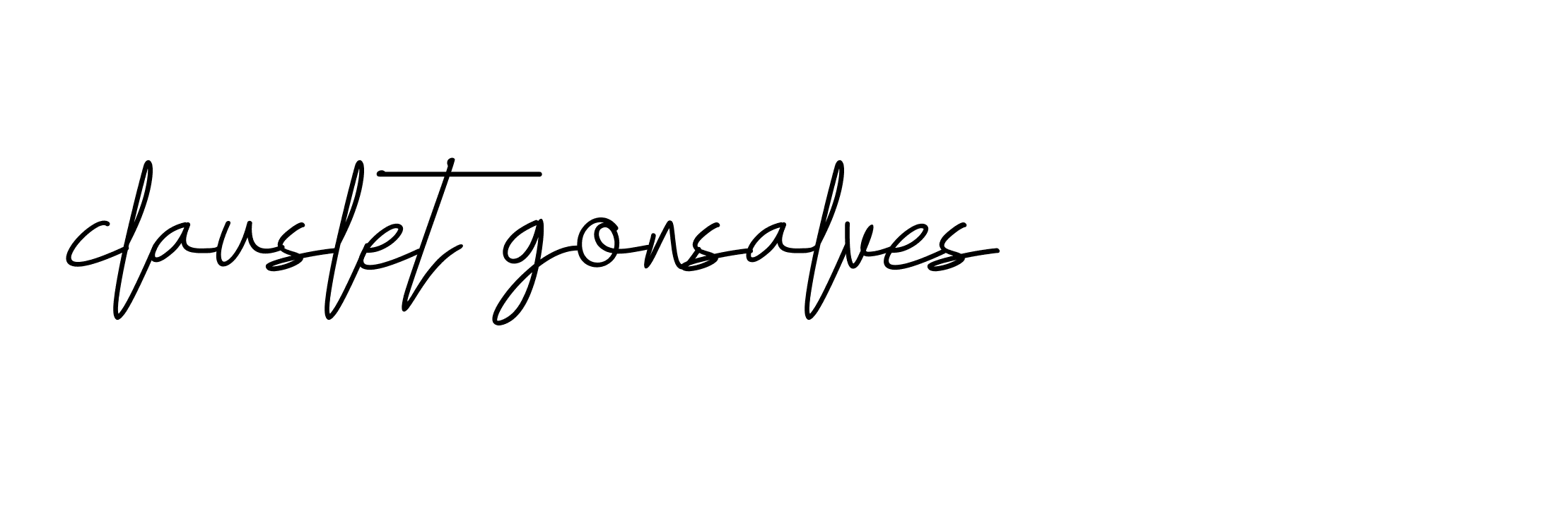 Signature of clauslet-gonsalves