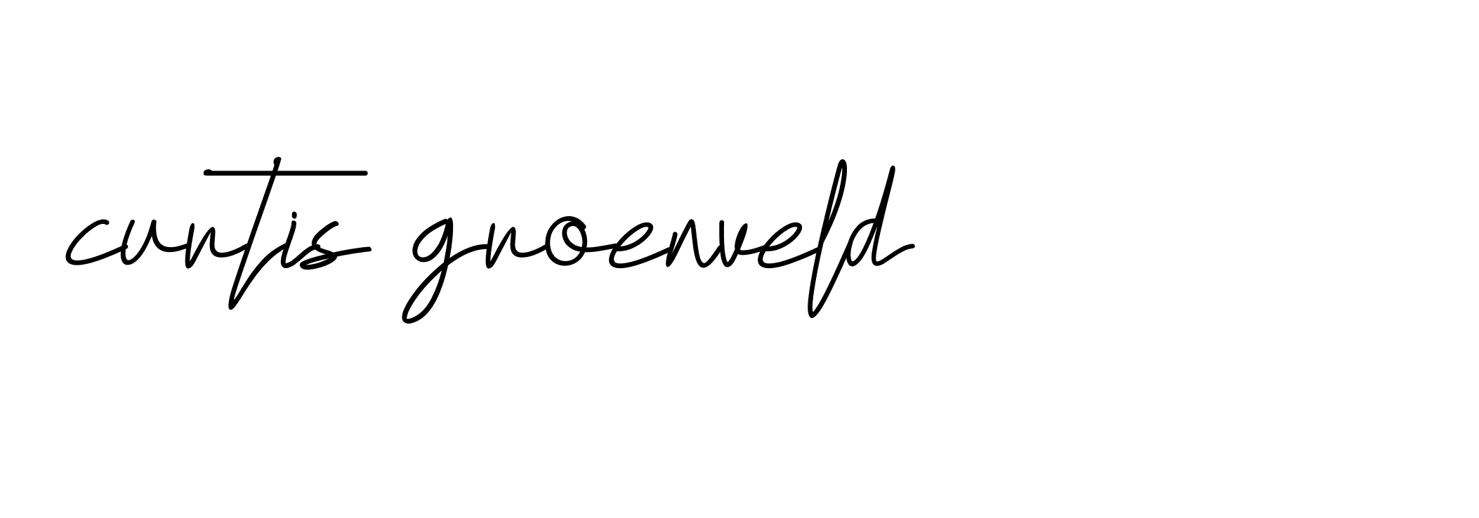 Signature of curtis-groenveld