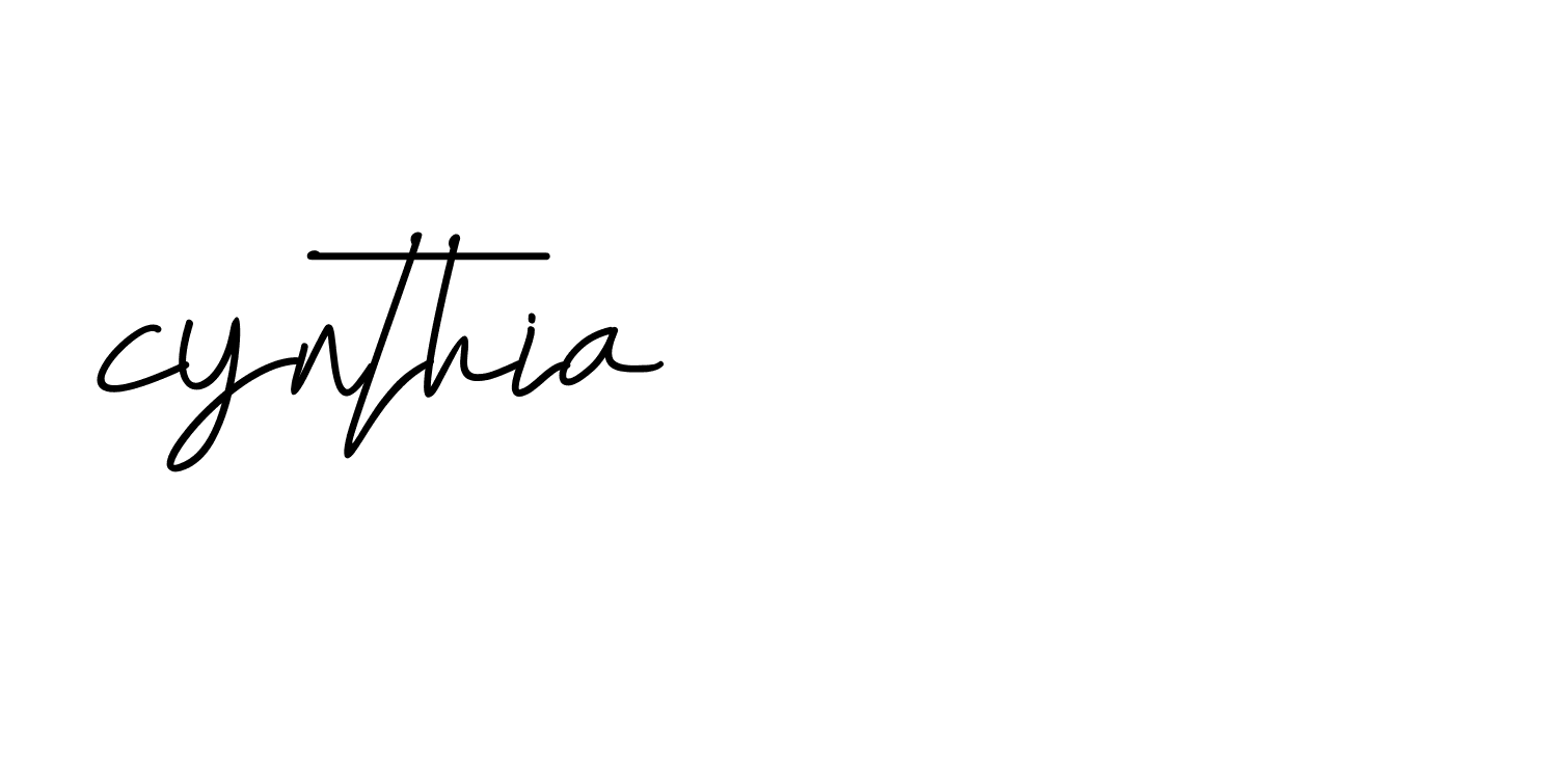 Signature of cynthia-