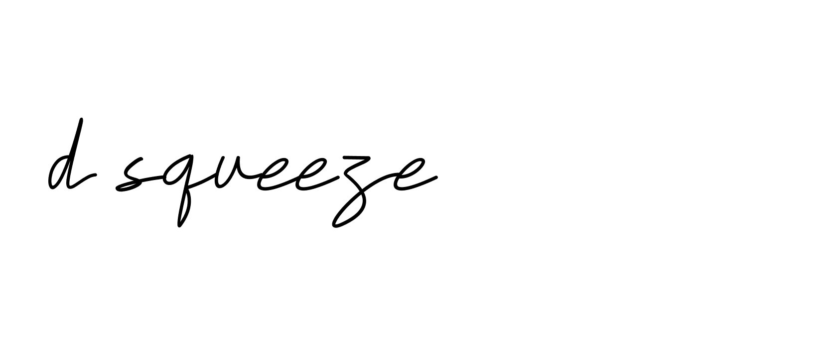 Signature of d-squeeze