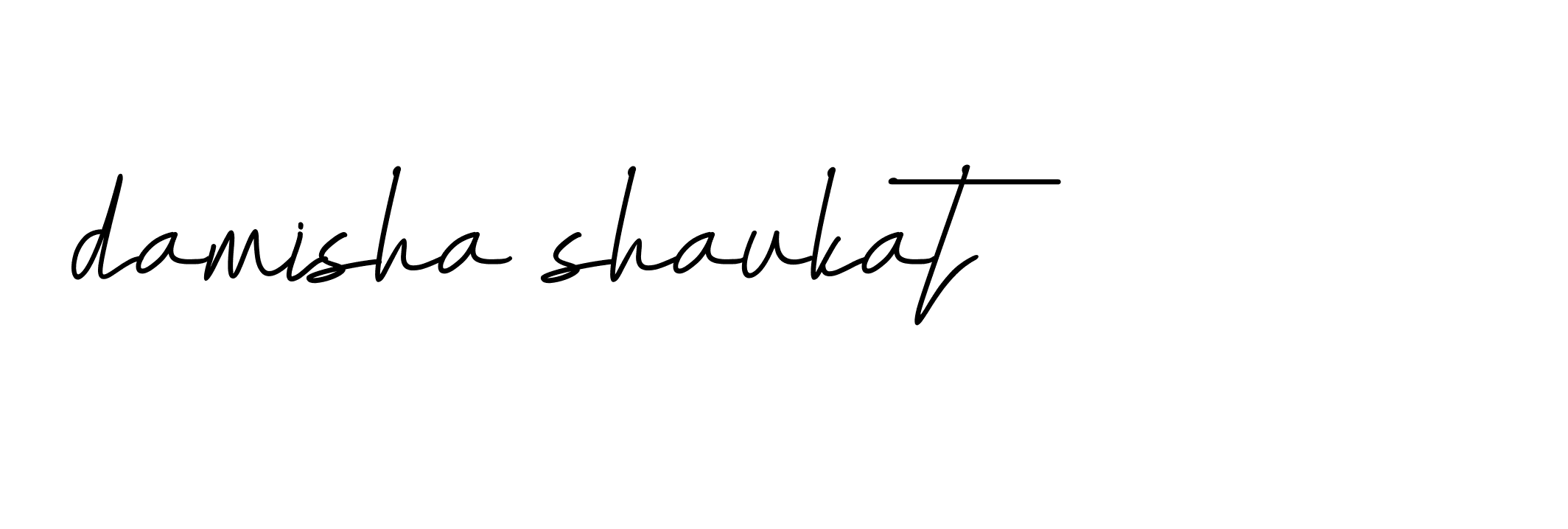 Signature of damisha-shaukat