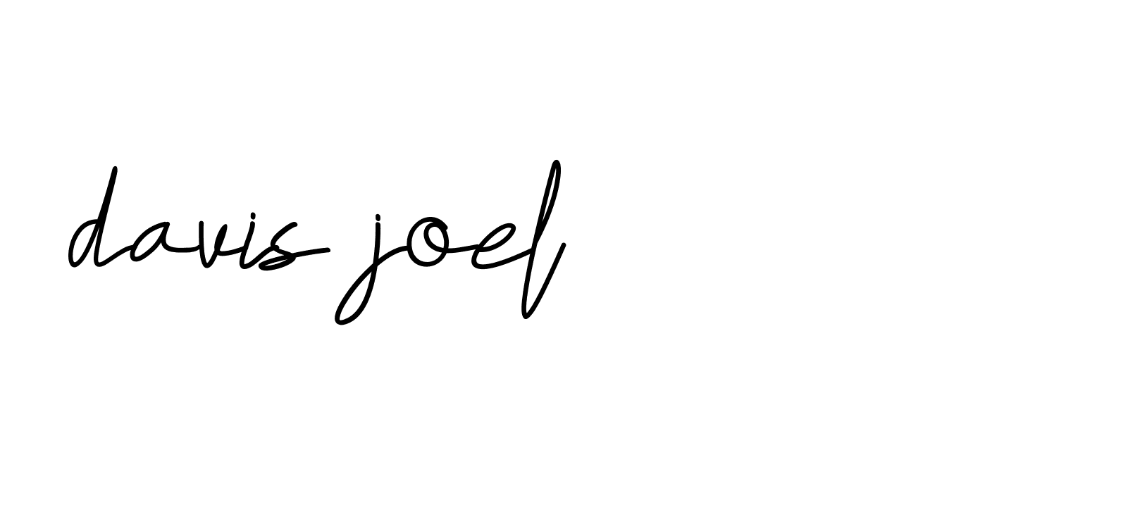 Signature of davis-joel