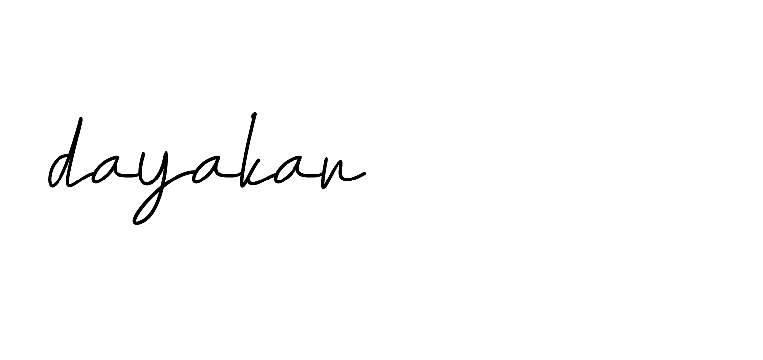 Signature of dayakar