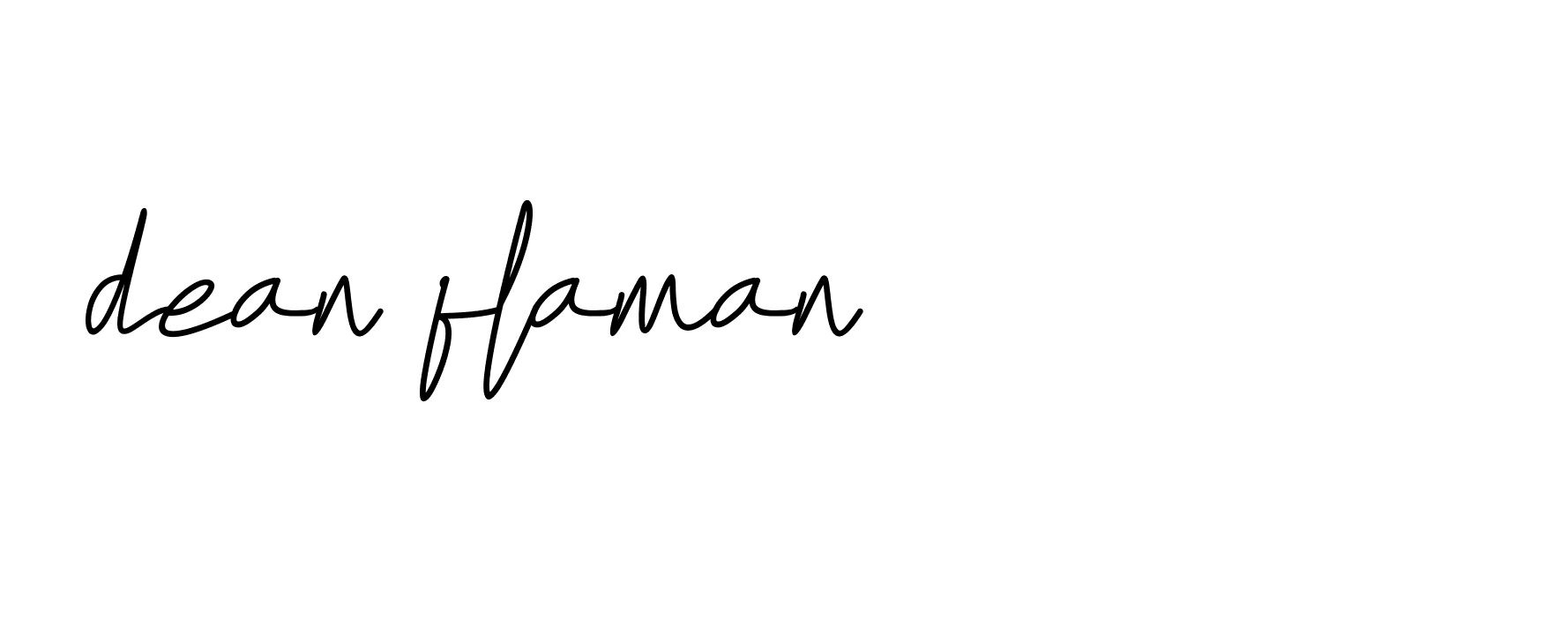 Signature of dean-flaman