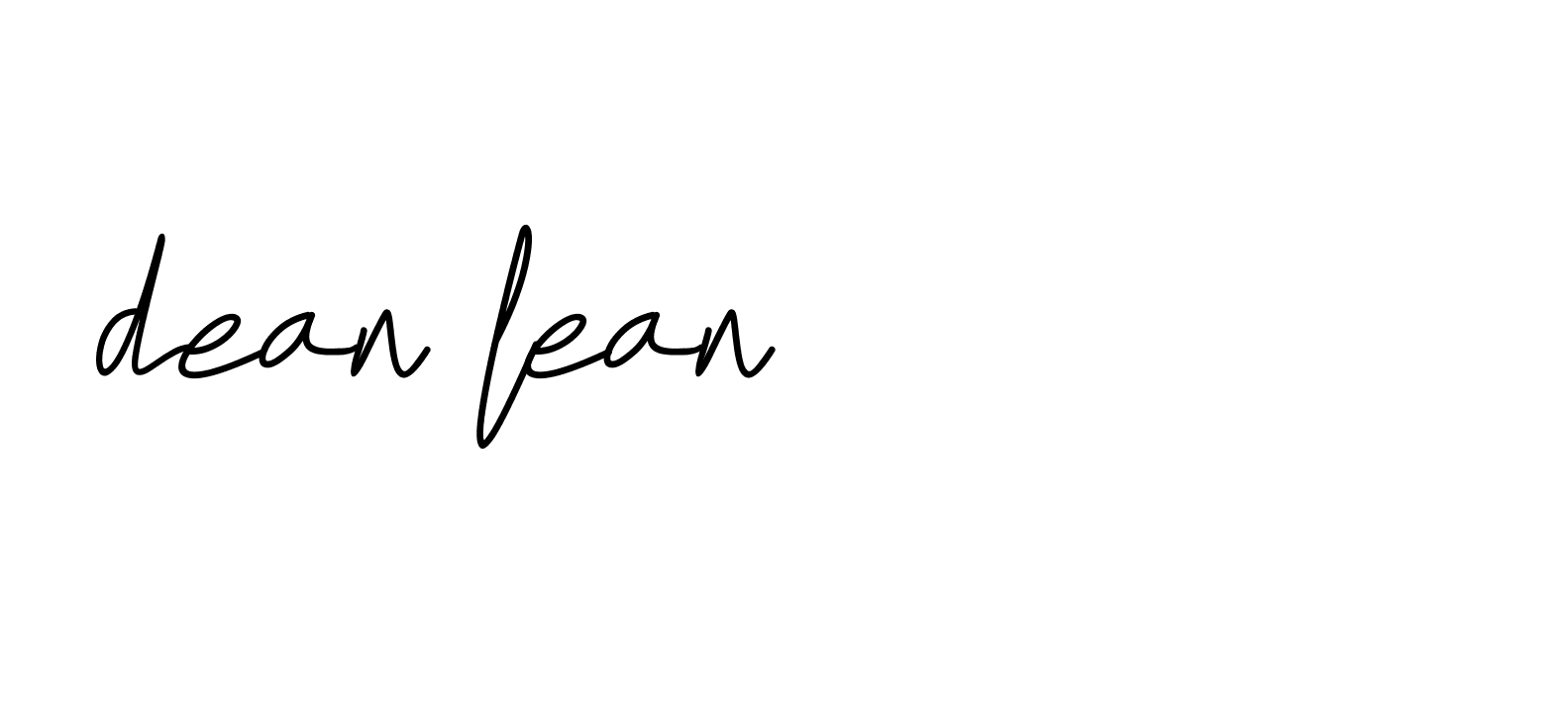 Signature of dean-lean