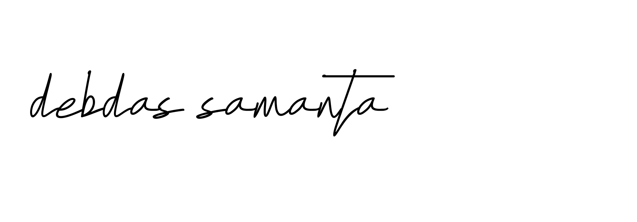 Signature of debdas-samanta