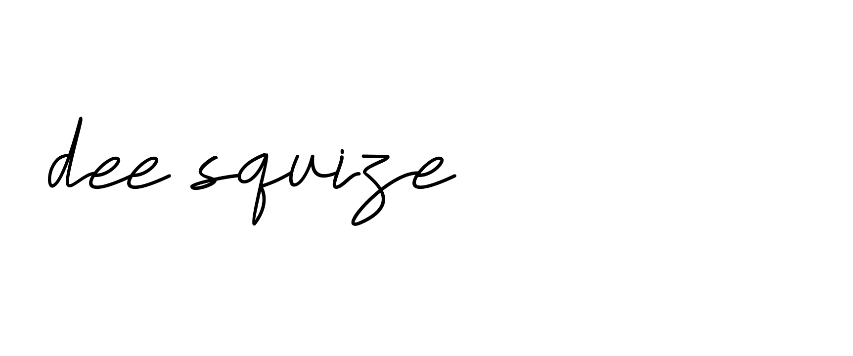 Signature of dee-squize