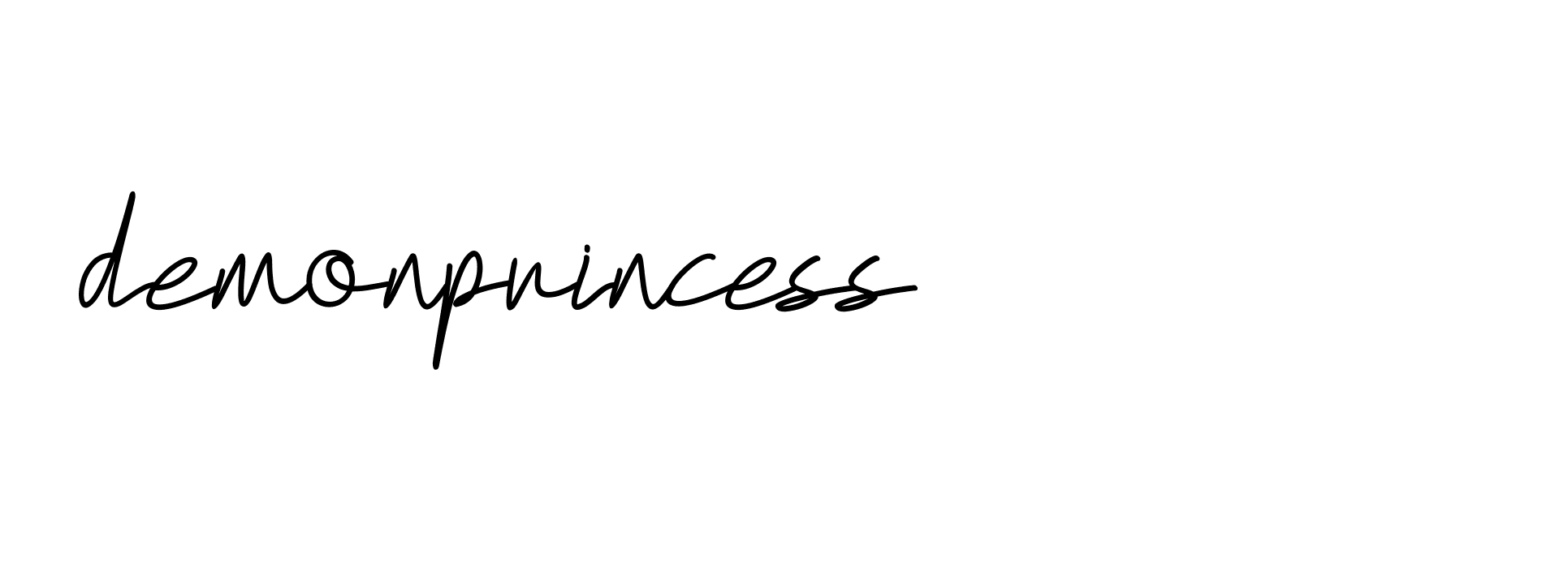 Signature of demonprincess