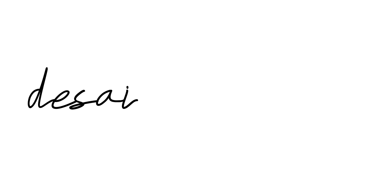 Signature of desai