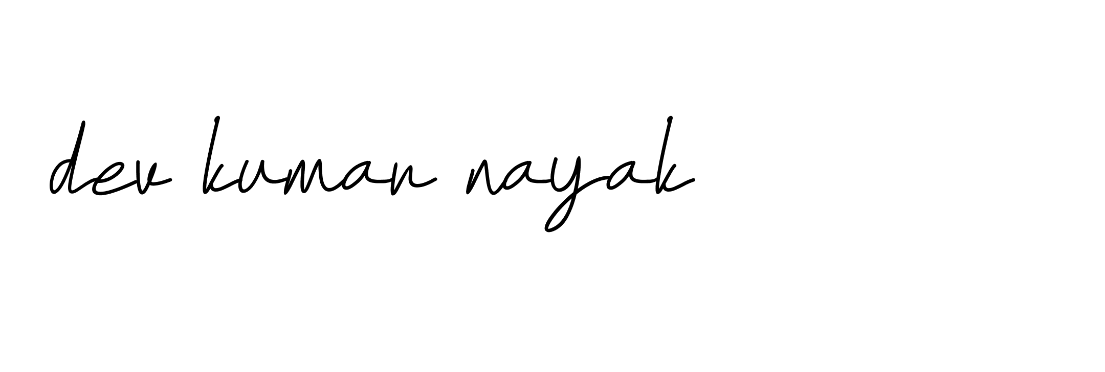 Signature of dev-kumar-nayak