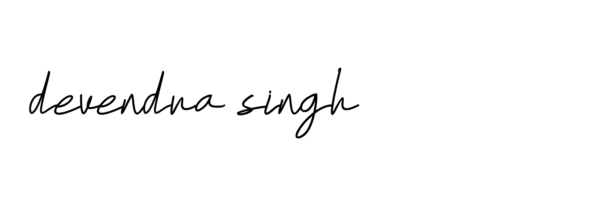 Signature of devendra-singh