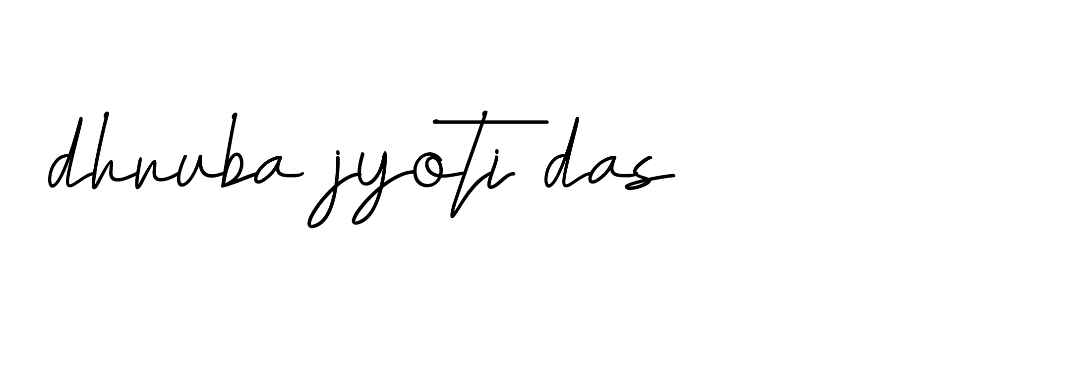 Signature of dhruba-jyoti-das