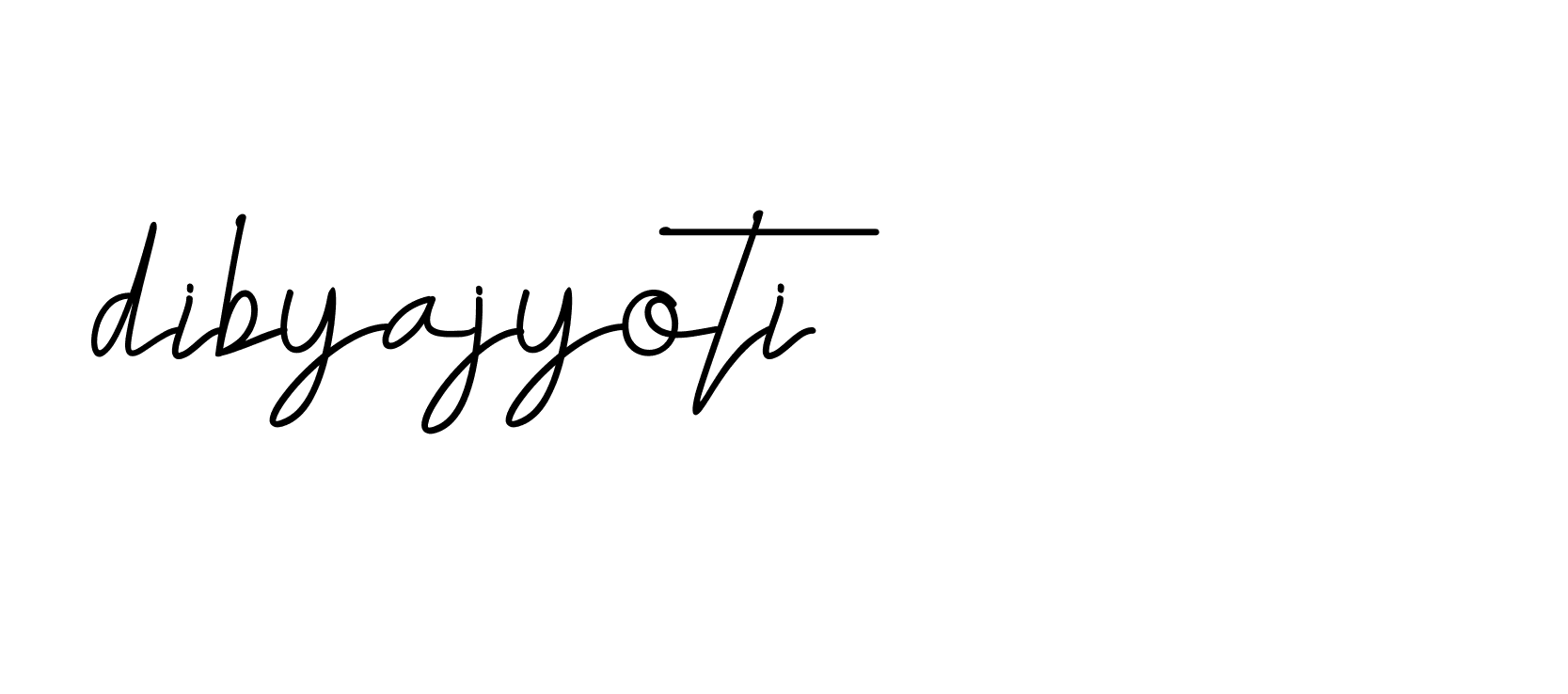 Signature of dibyajyoti