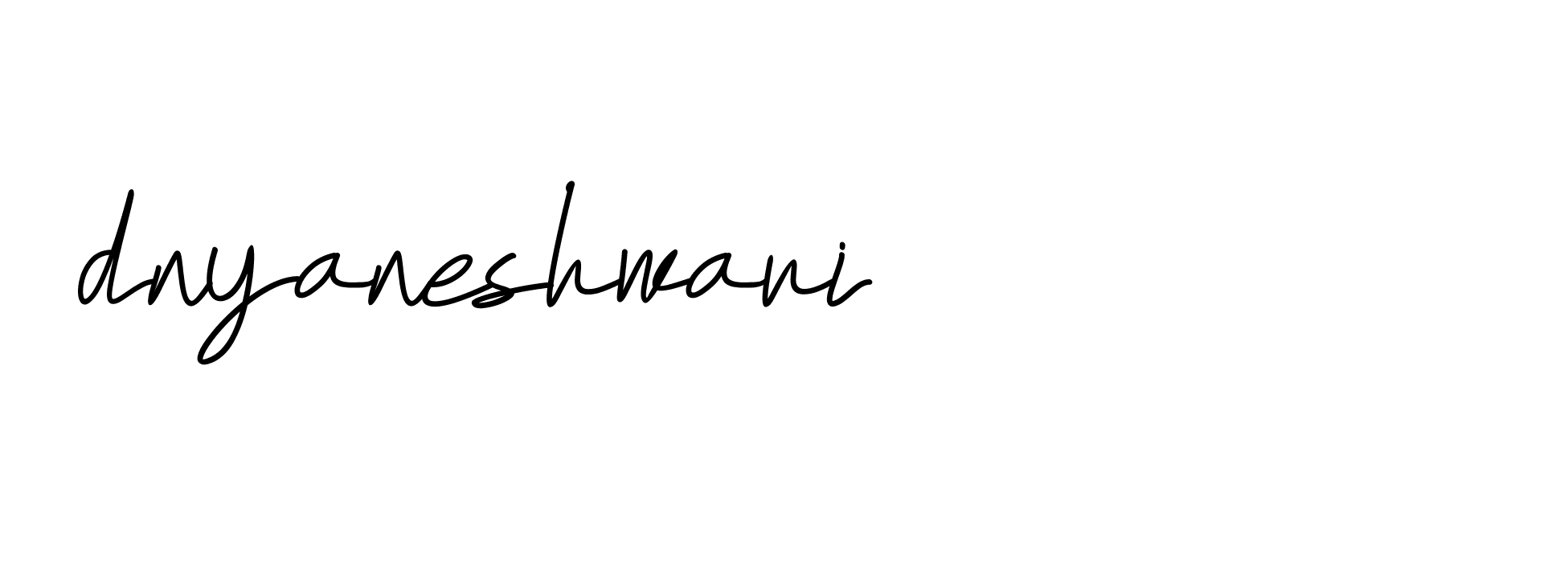 Signature of dnyaneshwari-