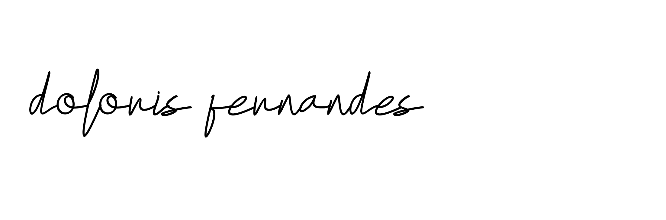 Signature of doloris-fernandes