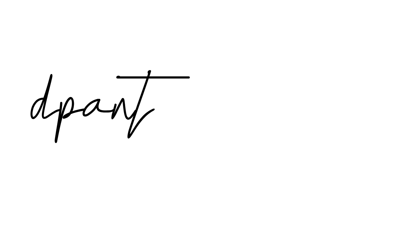 Signature of dpant