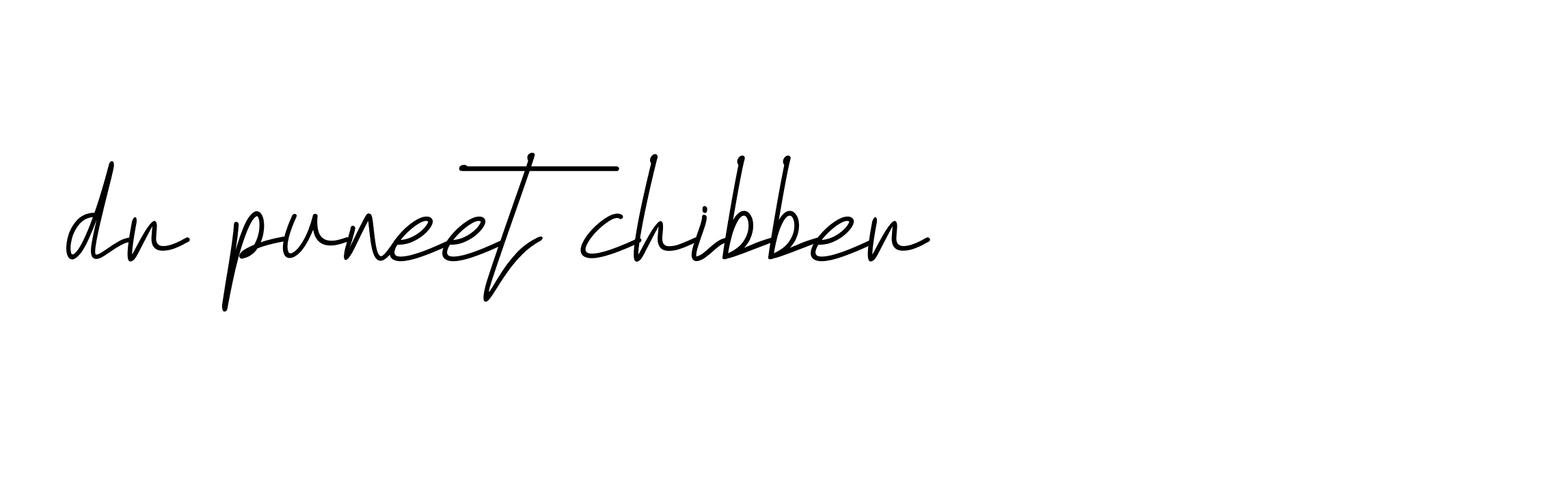 Signature of dr-puneet-chibber--