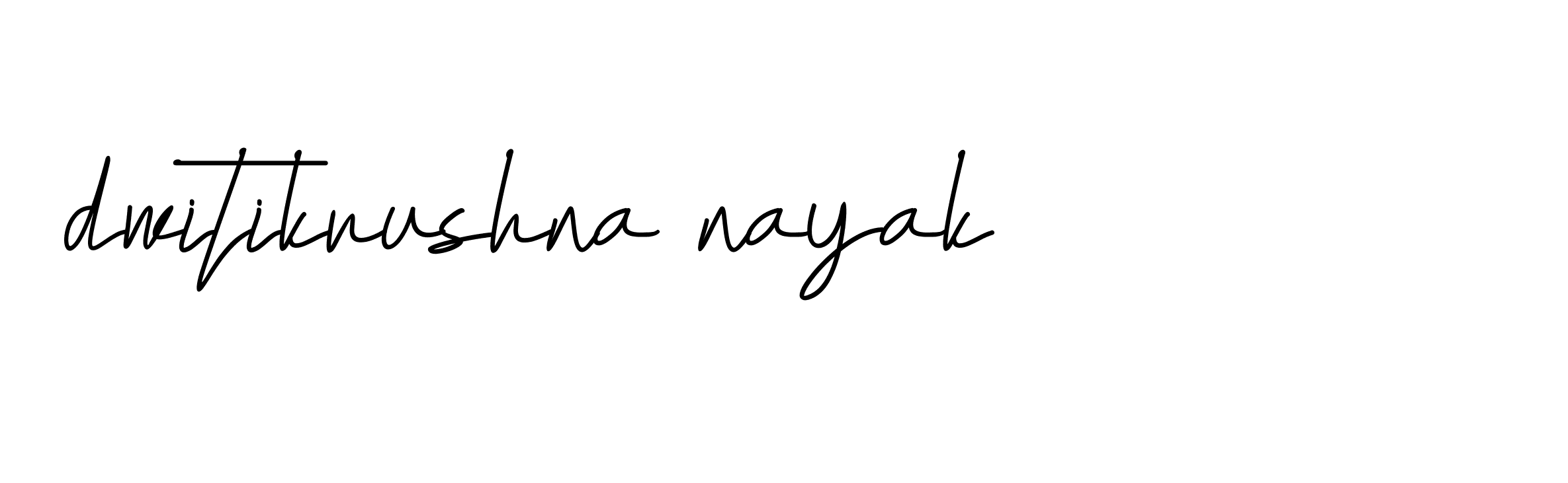 Signature of dwitikrushna-nayak-