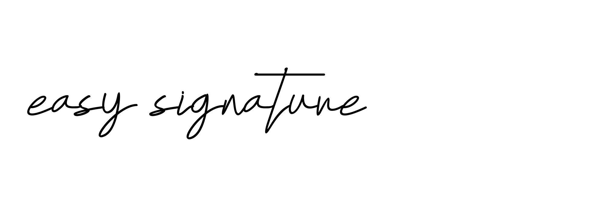 Signature of easy-signature