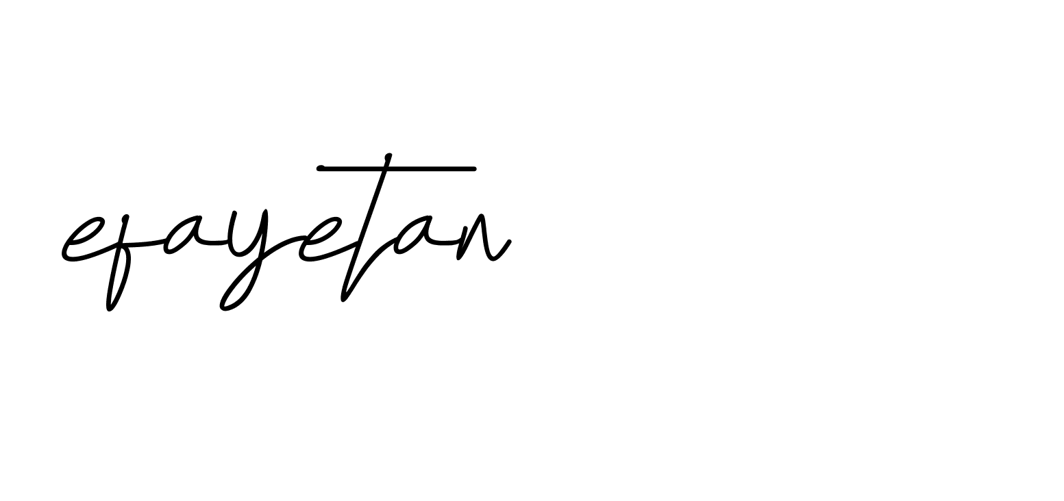 Signature of efayetan