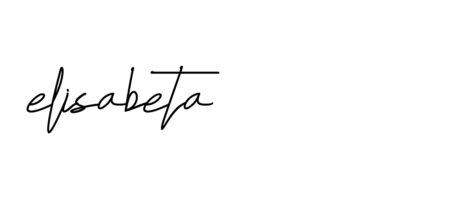 Signature of elisabeta