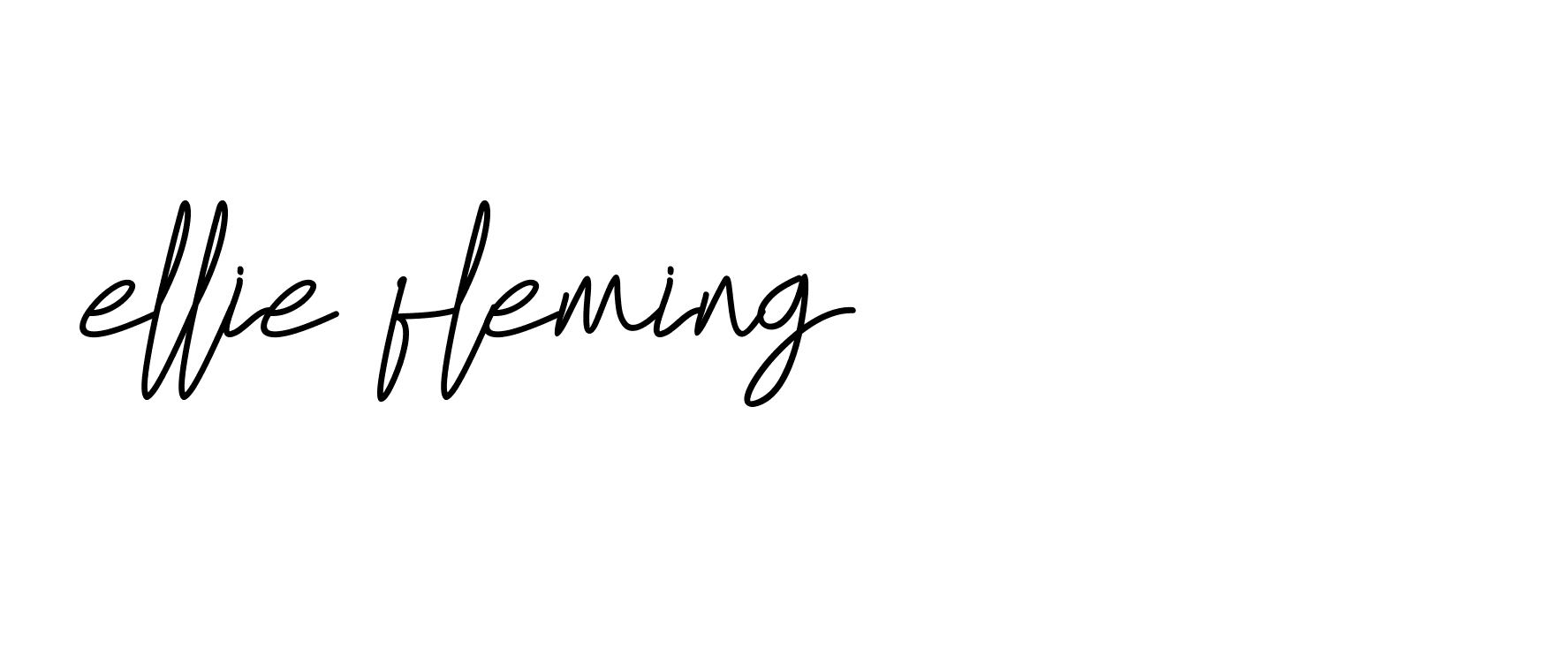 Signature of ellie-fleming