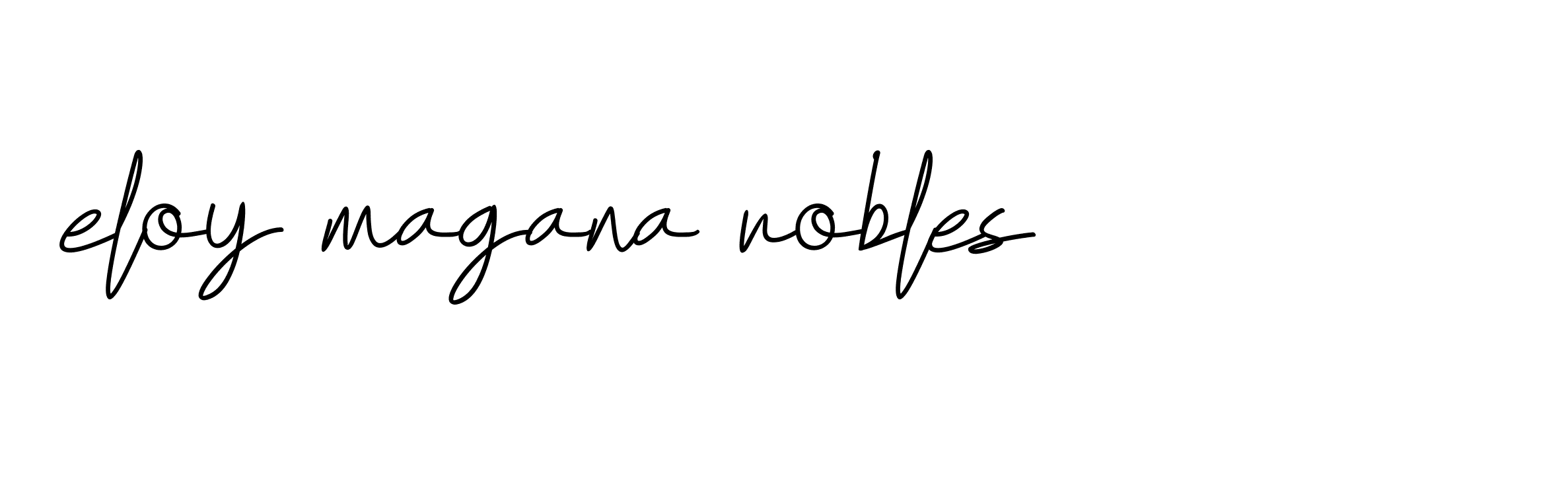 Signature of eloy-magana-robles