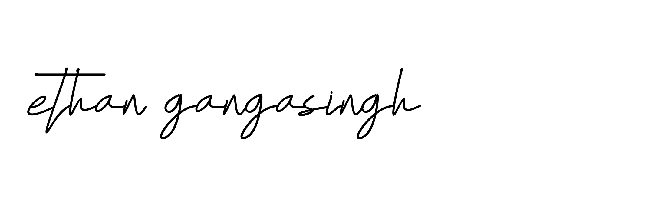 Signature of ethan-gangasingh