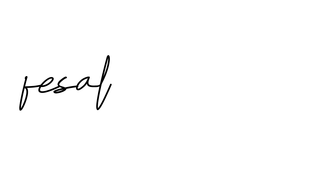 Signature of fesal