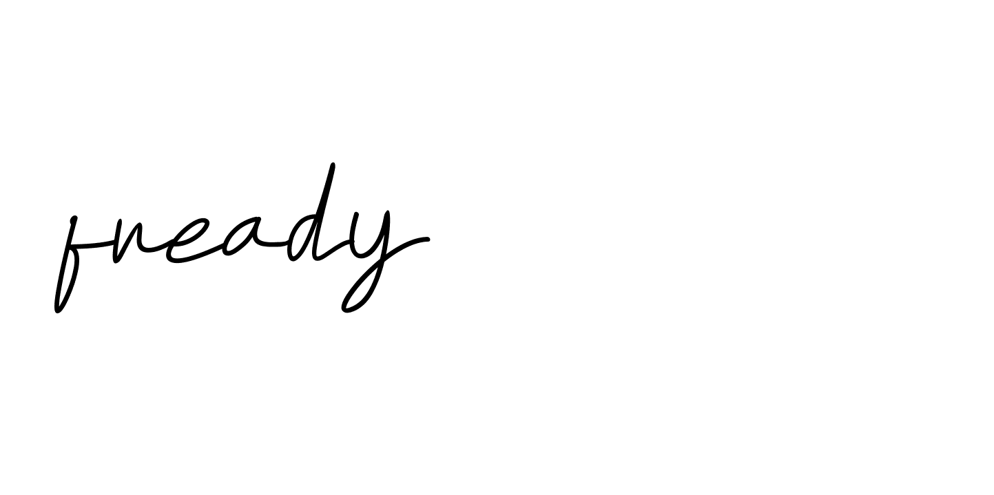 Signature of fready