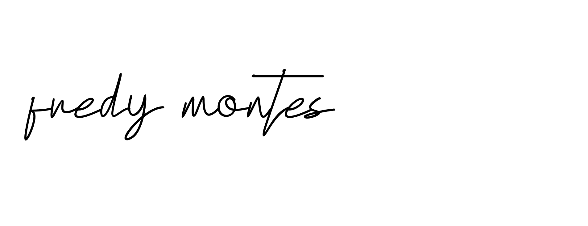 Signature of fredy-montes